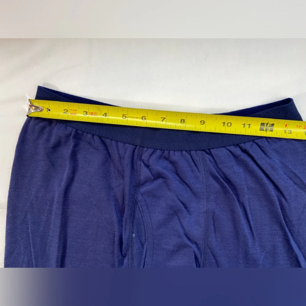 Men’s Long John Bottoms New Blue Size Medium‎